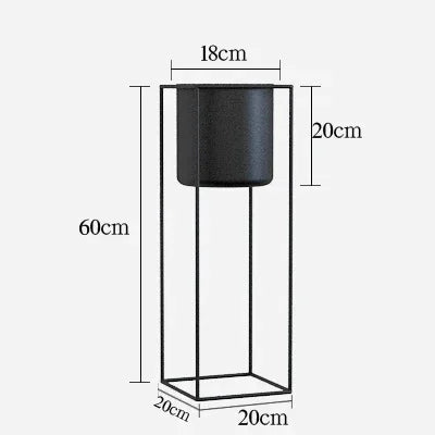 Cache Pot Pied Noir